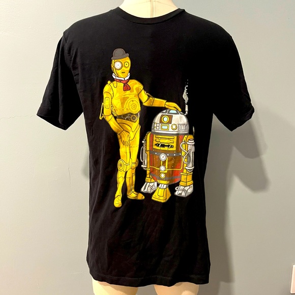 Star Wars Other - We Love Fine Star Wars Steampunk Droid Unisex Tee Shirt Size Medium